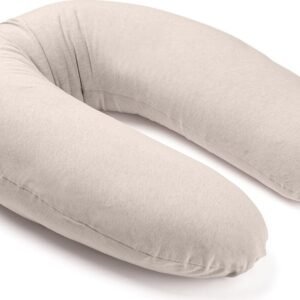 Doomoo - 2-i-1 Ammepude Og Graviditetspude - Mélange Sand