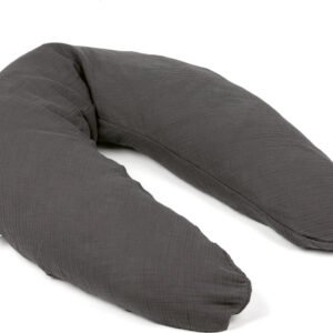 Doomoo - Comfy Big - Grå - 2-i-1 Ammepude Og Graviditetspude