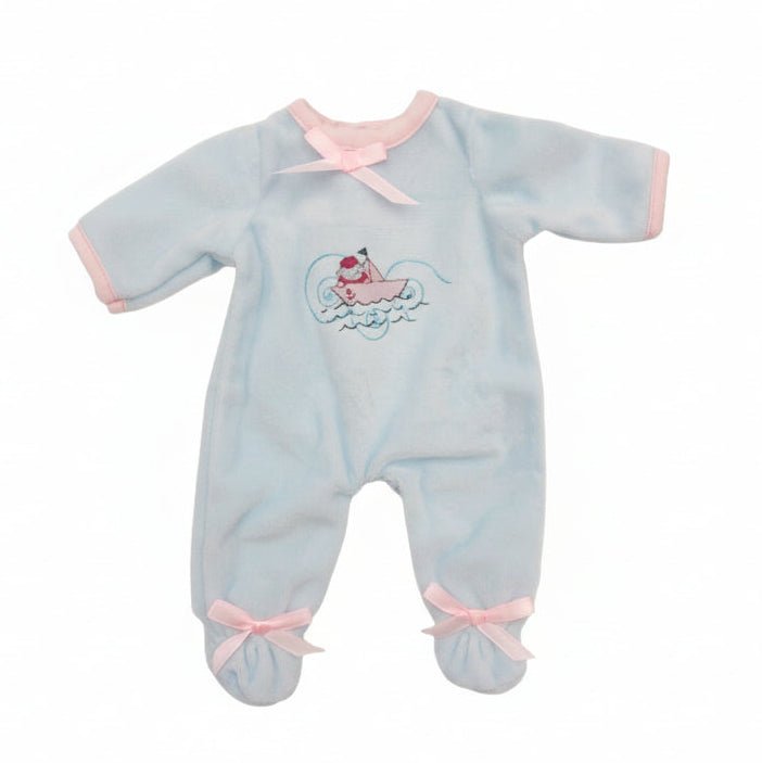 Legebyen - Dukketøj - 38-41 cm - Heldragt i velour