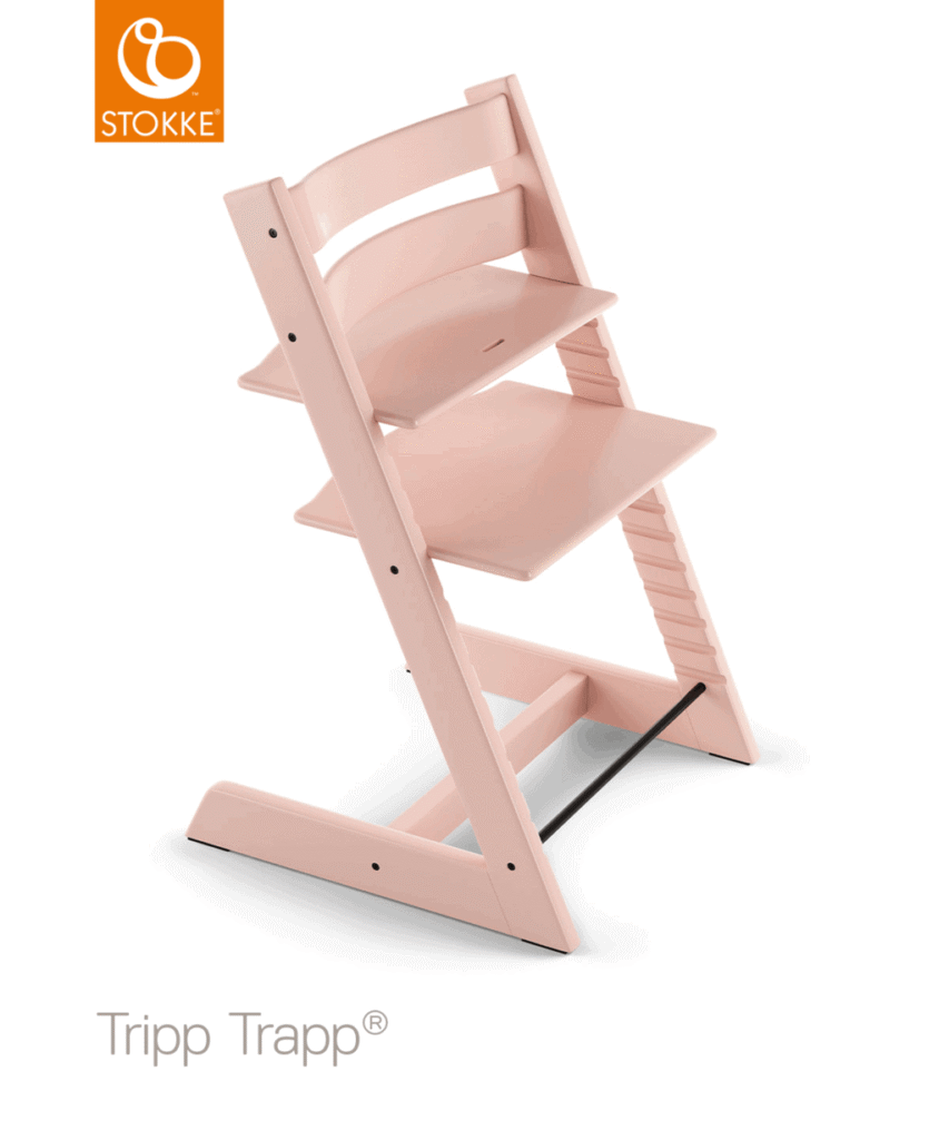StokkeÂ® Tripp TrappÂ® Højstol - Serene Pink