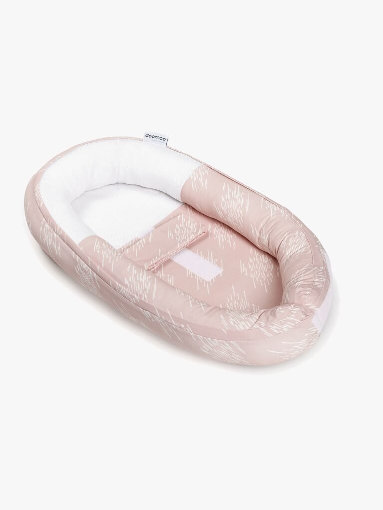 Doomoo Babynest Dimlyserød