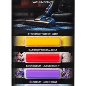 Frischer duftpinde til støvsuger mix af 5 dufte, 5 stk.