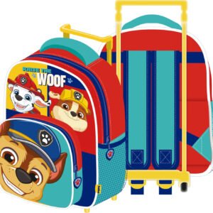 Paw Patrol - Skoletaske Trolley - 24 X 36 X 12 Cm