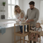 Med i køkkenet: Højstol og læringstårn – hvornår og hvordan?