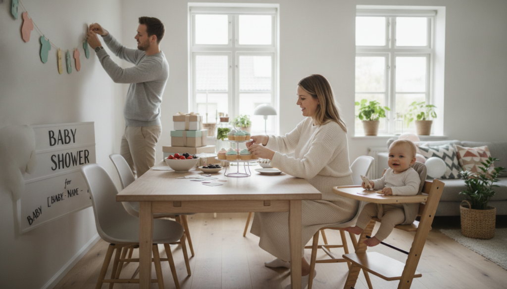 Sådan planlægger du den perfekte babyshower